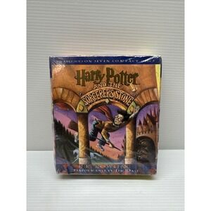 Harry Potter and the Sorcerer's Stone J. K. Rowling 1999 CD Audio Book  - 7 Disc
